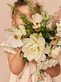 NEXT Toddler Floral Eyelet Dress