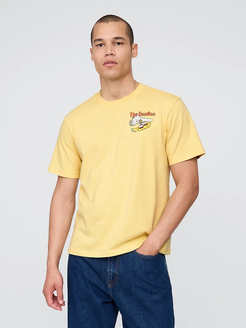 The Beatles Relaxed Graphic T-Shirt