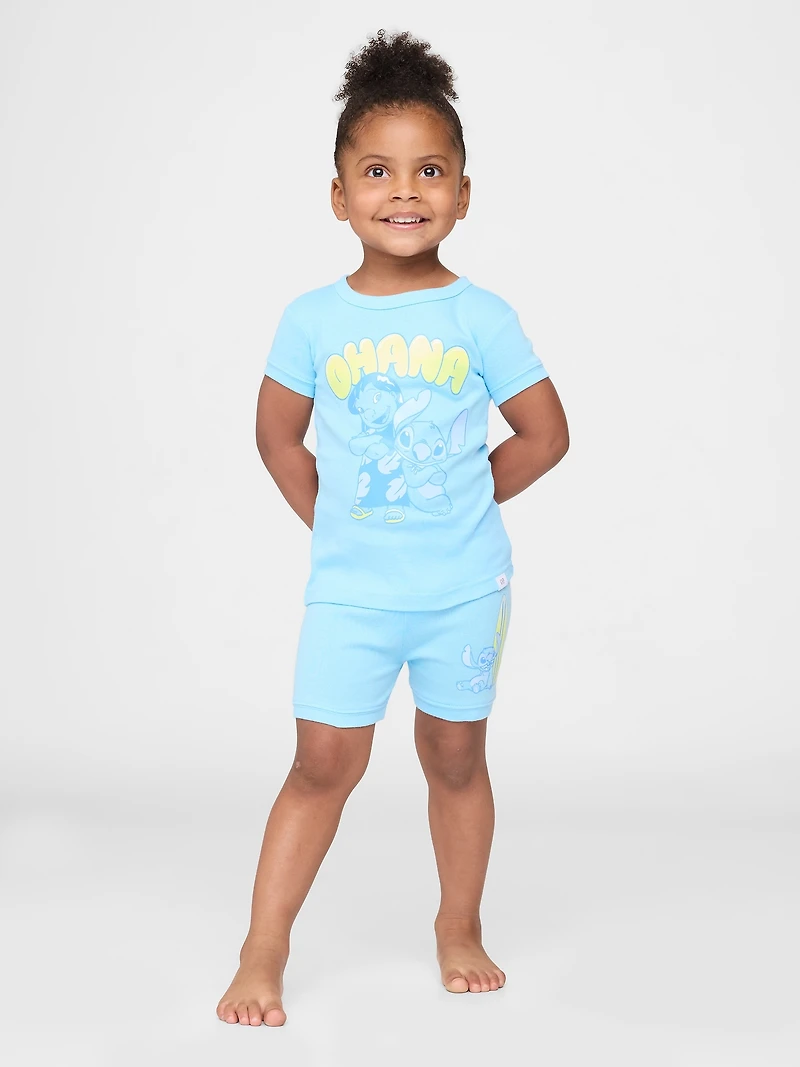 Lilo & Stitch Baby Toddler Organic Brushed Cotton PJ Set