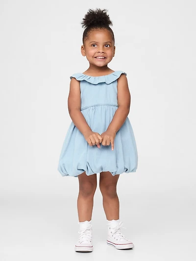 Baby & Toddler Denim Bubble Dress