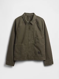 Canvas Denim Chore Jacket