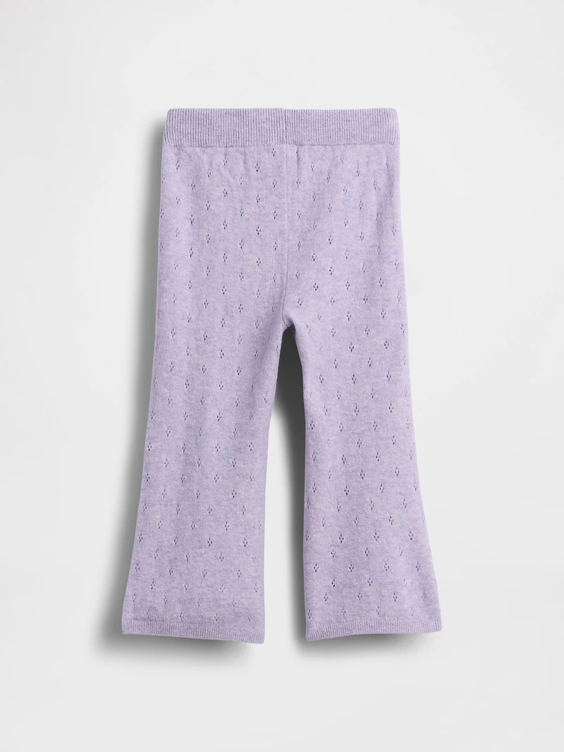 Baby & Toddler CashSoft Pointelle Flare Pants
