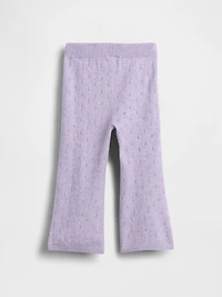 Baby & Toddler CashSoft Pointelle Flare Pants