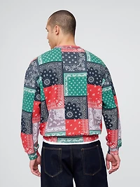 Heavyweight Oversized Bandana Sweatshirt