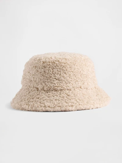Kids Recycled Sherpa Bucket Hat