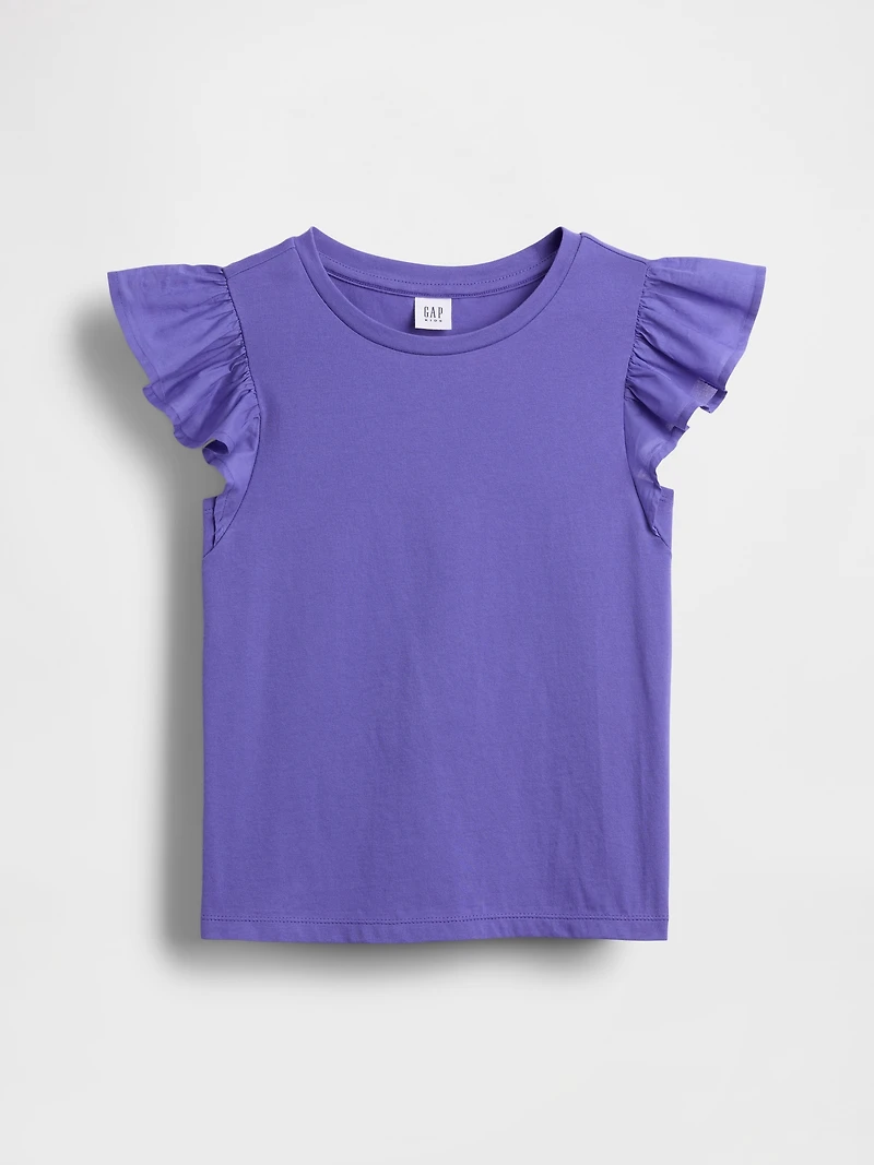 Kids Flutter-Sleeve T-Shirt