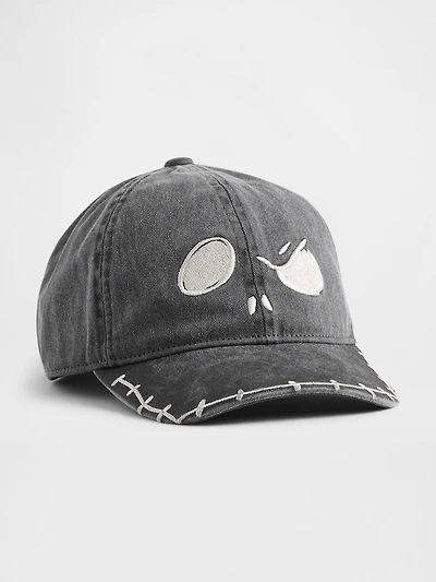 Gap × Disney Tim Burton’s The Nightmare Before Christmas Kids Skull Baseball Hat