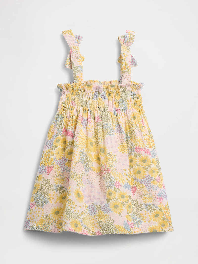 Baby & Toddler Smocked Bow-Strap Dress