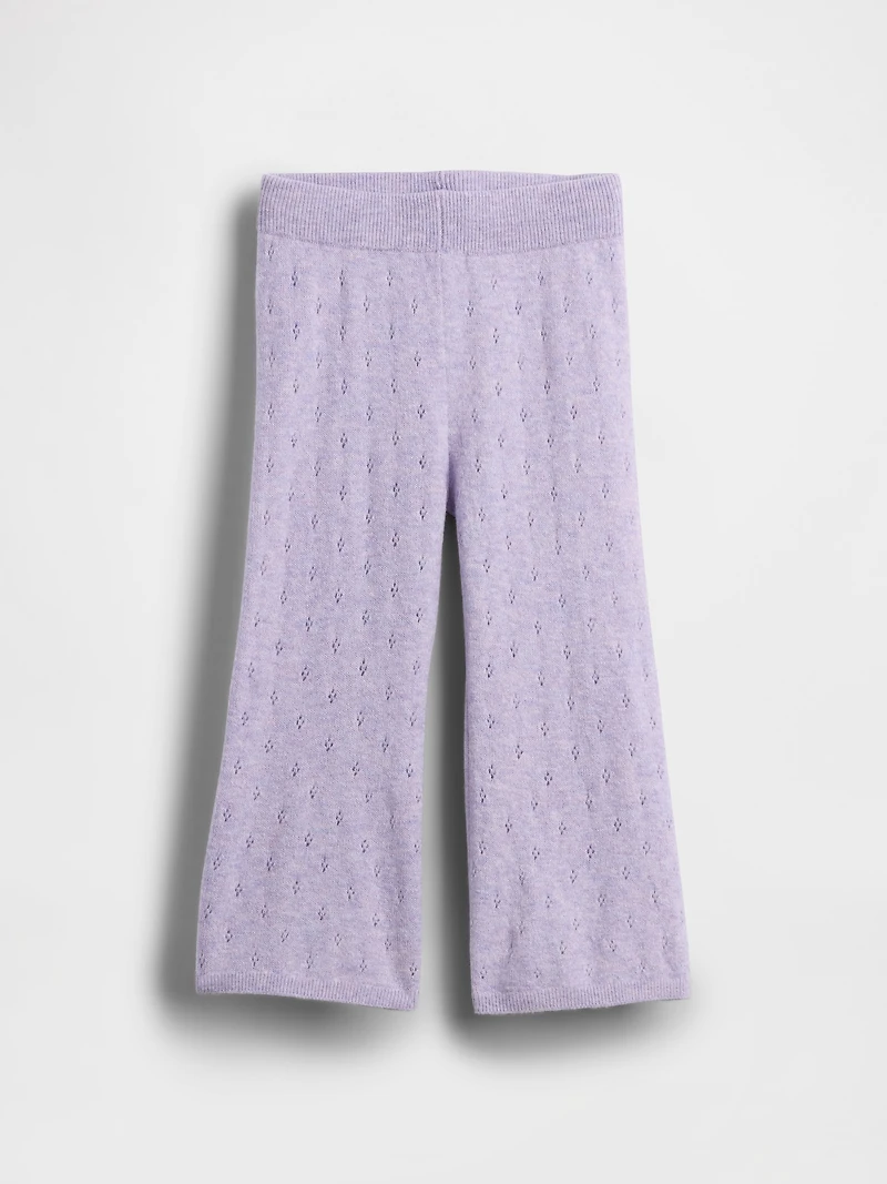 Baby & Toddler CashSoft Pointelle Flare Pants