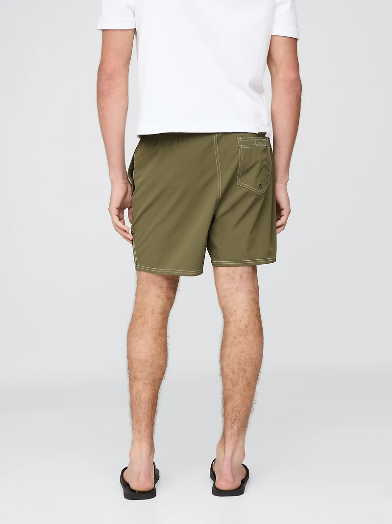 6" Swim Trunks