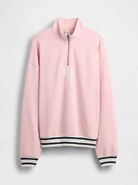 Gap × Malbon Heavyweight Logo Quarter-Zip Pullover