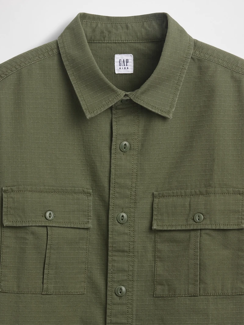 Kids Ripstop Utility Shirt