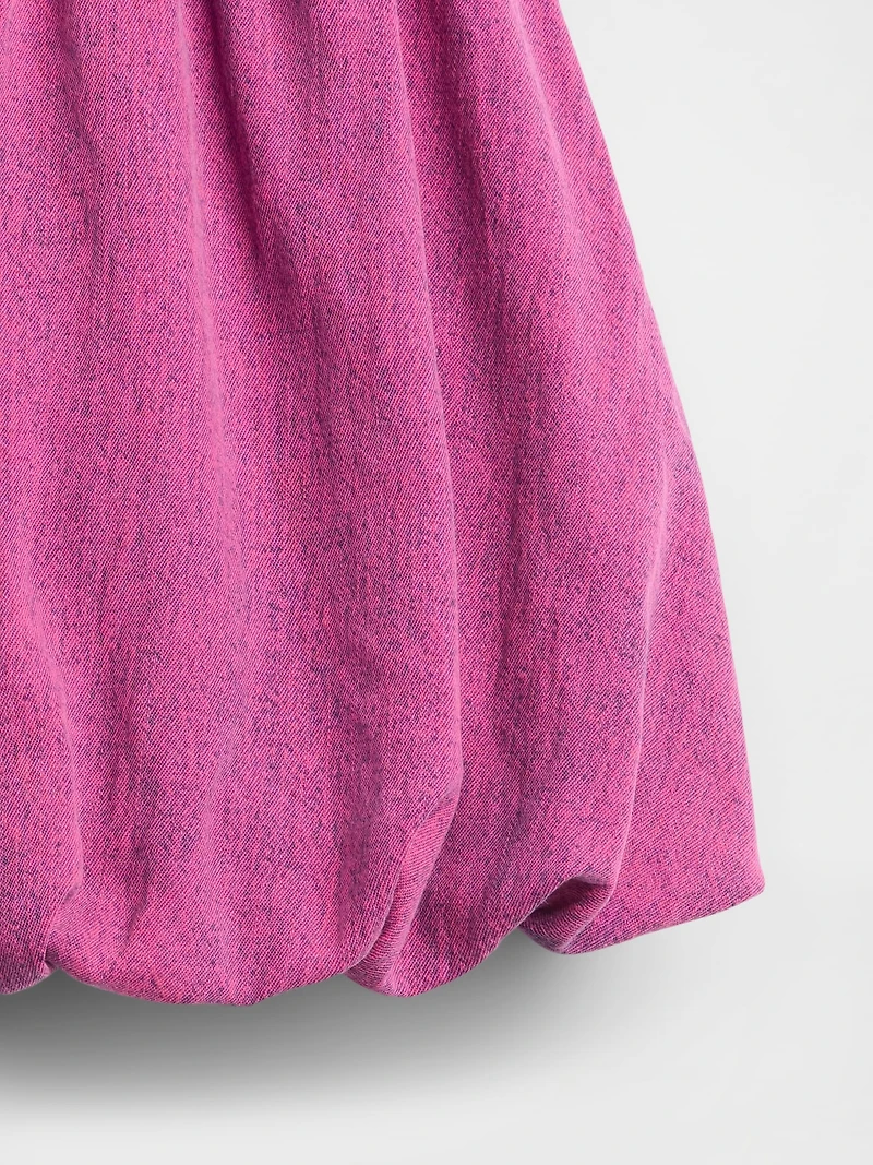 Kids Denim Bubble Skort