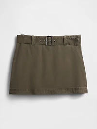 Belted Mini Skort