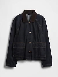 UltraSoft Denim Swing Chore Jacket