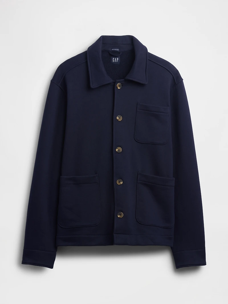 French Terry Chore Jacket
