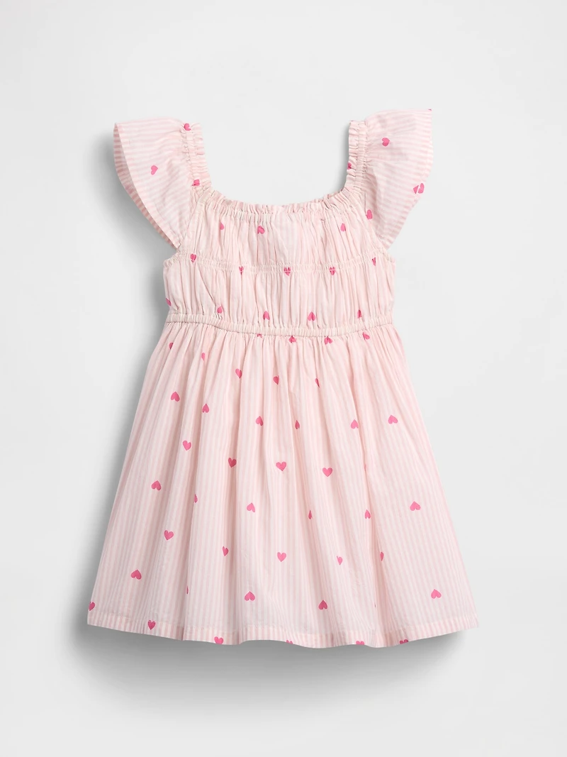 Baby & Toddler Flutter-Sleeve Dress