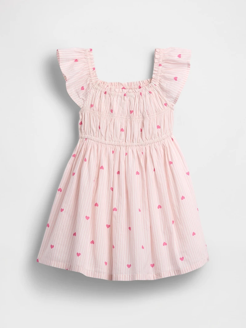 Baby & Toddler Flutter-Sleeve Dress
