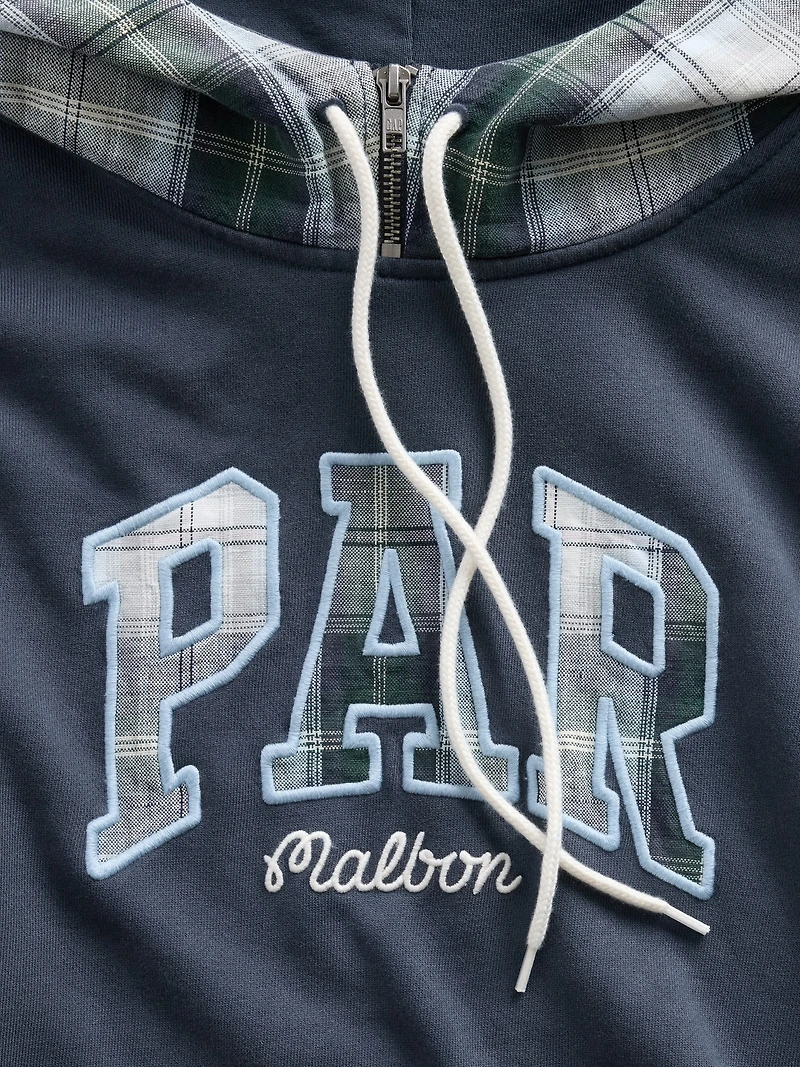 Gap × Malbon Adult Heavyweight French Terry Logo Hoodie