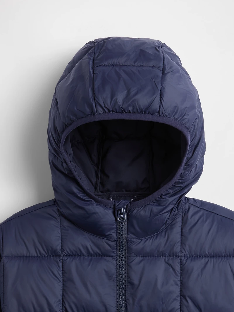 Kids Recycled Lightweight Puffer Jacket