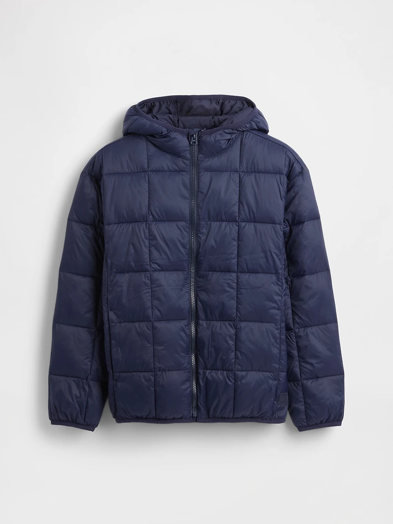 Kids Recycled Lightweight Puffer Jacket