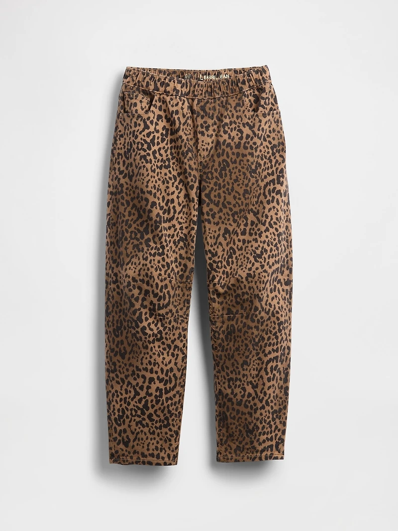 Kids High Rise Easy Barrel Jeans