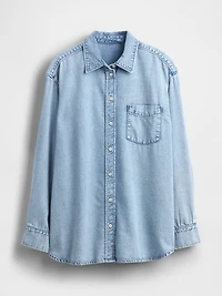 Ultrasoft Denim Big Shirt