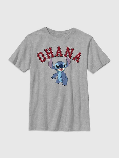 Lilo and Stitch Ohana Collegiate Tee