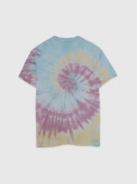 Kids Lilo and Stitch Tie Dye Graphic Tee