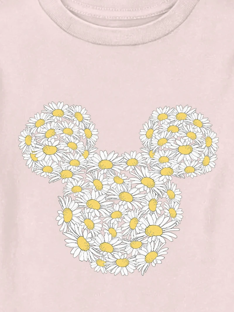 Toddler Mickey And Friends Flowers Graphic Tee
