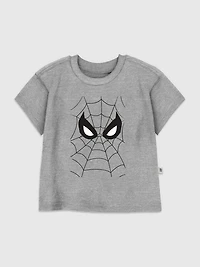 Toddler Spidey Face Classic Graphic T-Shirt