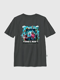 Kids Minecraft Movie Poster Graphic T-Shirt