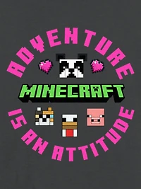 Kids Minecraft Adventure Attitude Graphic T-Shirt