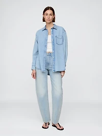 Ultrasoft Denim Big Shirt