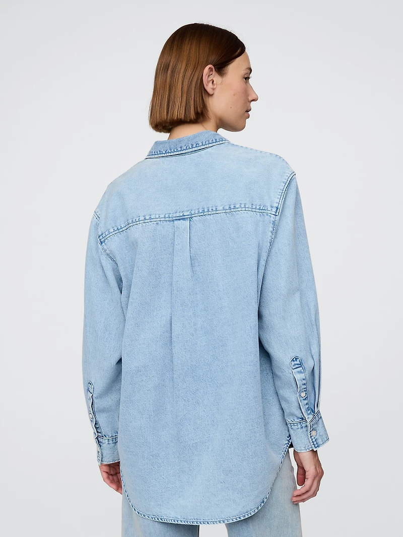 Ultrasoft Denim Big Shirt