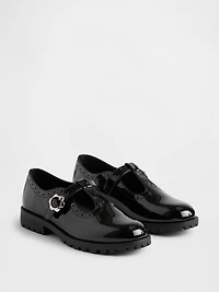 Kids T-Strap Loafers