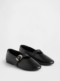 Kids Buckle Mary Jane Flats