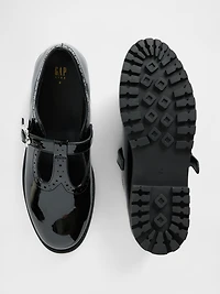 Kids T-Strap Loafers