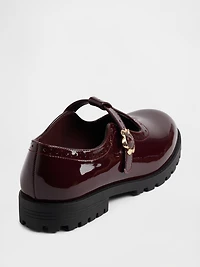 Kids T-Strap Loafers