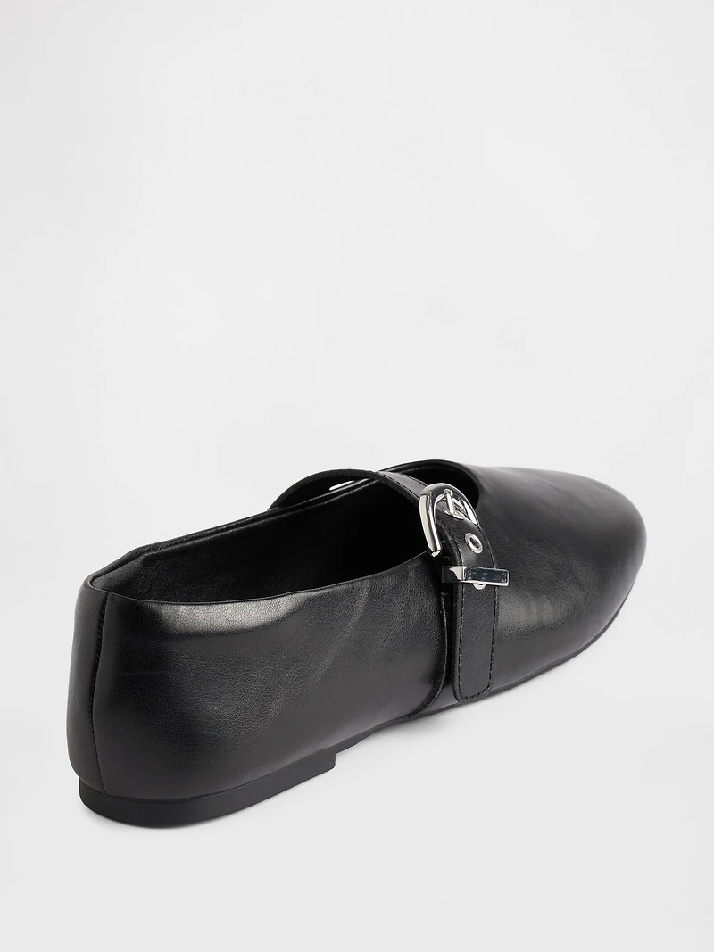 Kids Buckle Mary Jane Flats