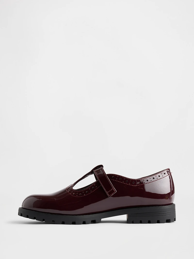 Kids T-Strap Loafers