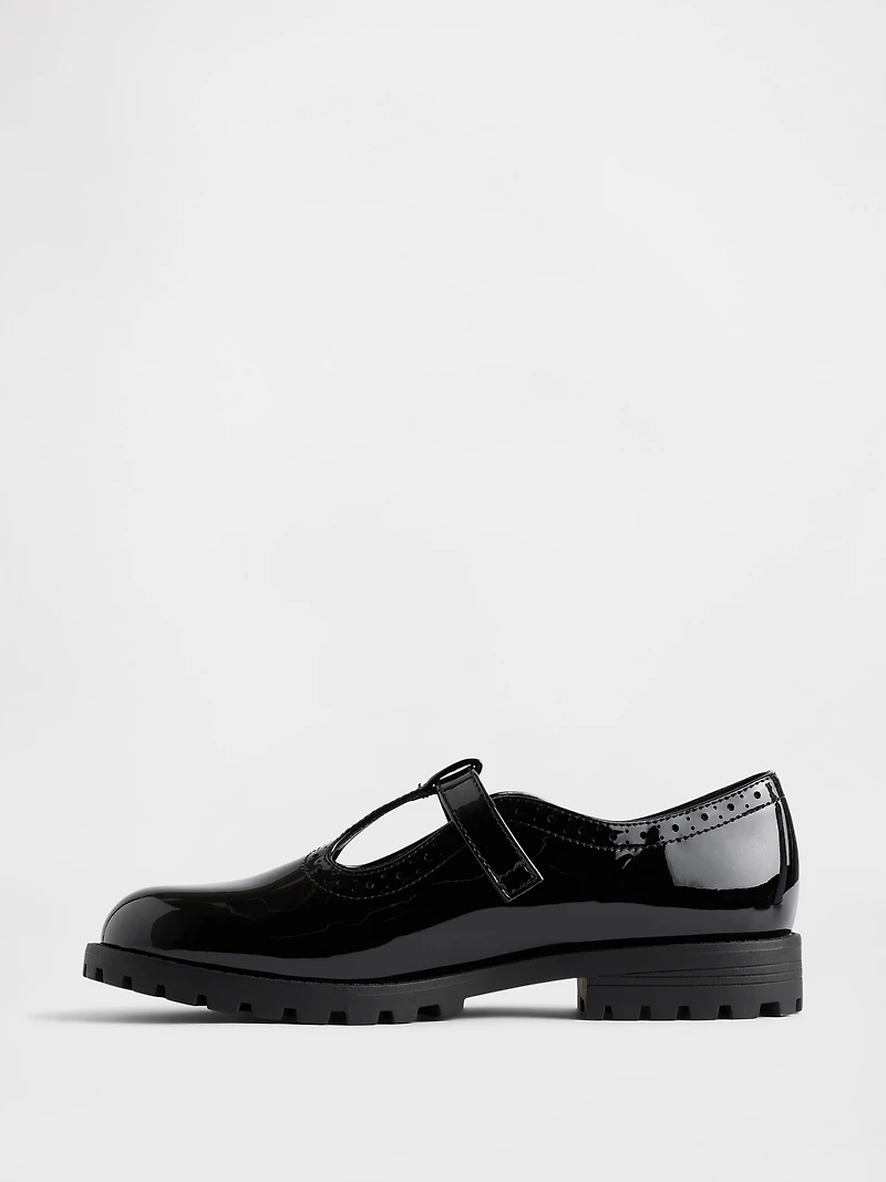Kids T-Strap Loafers