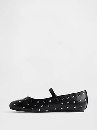 Kids Studded Mary Jane Flats