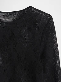 Sheer Lace Top