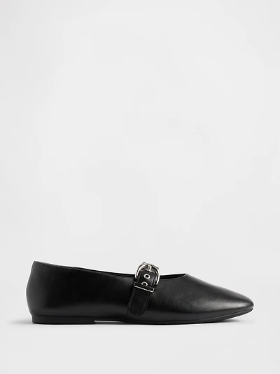 Kids Buckle Mary Jane Flats