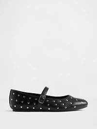 Kids Studded Mary Jane Flats