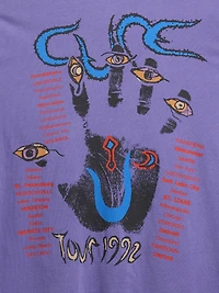 The Cure Wish Tour Relaxed Graphic T-Shirt
