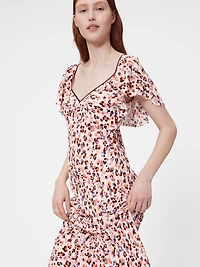 GapStudio Crepe Midi Dress