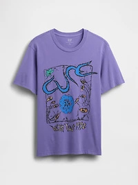 The Cure Wish Tour Relaxed Graphic T-Shirt