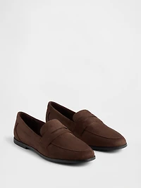 Vegan Suede Loafers